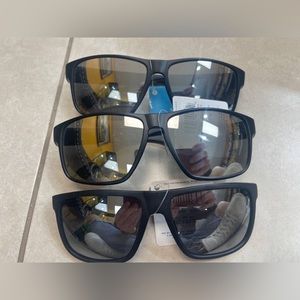 FGX "METRO" 100% UVA + UVB Protection Sunglasses Black Mirrored